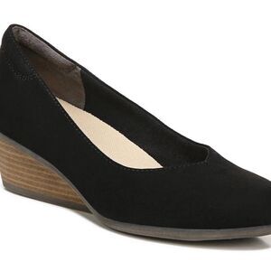 Dr. Scholl's Black Wedge Shoes